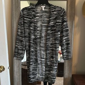 🖤 Chicos Cardigan. EUC. Chicos size 1/US size M.